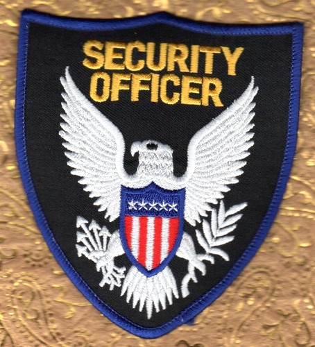 Generic security officer patch - officer,