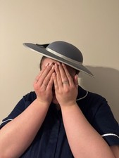 Vintage 1990s grey tilted