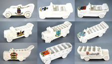 ANTIQUE CRESTED WARE CHINA WW1 CAR CHARABANC – VARIOUS AVAILABLE