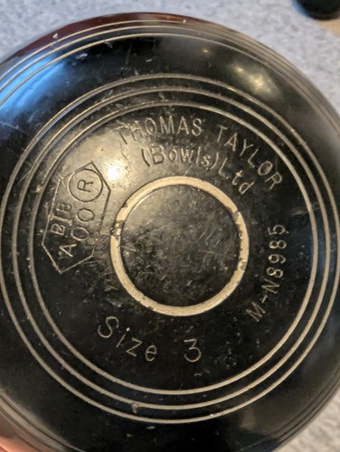 Thomas taylor lawn bowls - taylor, size