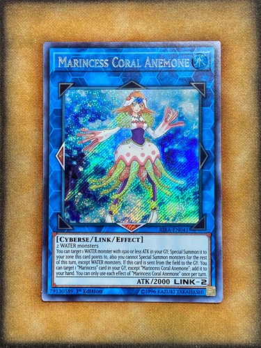 Yugioh marincess coral anemone - marincess,