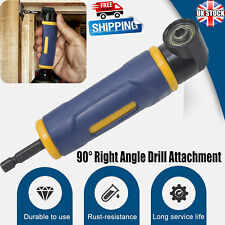 90°Right Angle Drill Driver Adapter 1/4" Right Angle Screwdriver Tool Attachment