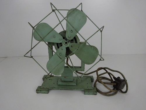 1920s revo desk - desk, fan