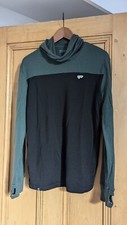 Mons Royale Men S Merino Wool Yotei Hood LS Jersey Hoodie Ski Cycling Biking
