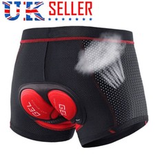 Mens Male Cycling Shorts Mountain Bike Bicycle Gel Padded Underwear Short Pants