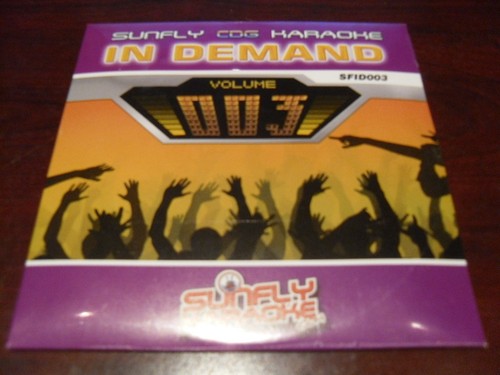Sunfly demand karaoke disc - demand,