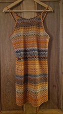 Topshop Orange Vintage Crochet