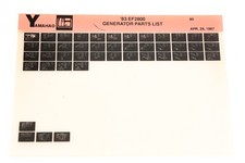 OEM Yamaha XM001-57 1983