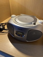 Philips CD Soundmachine AZ102S. It is a portable CD player and radio combo