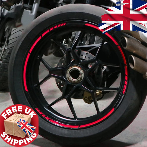 Reflective motorcycle wheel - reflective,