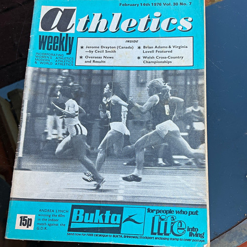 Athletics weekly magazine - weekly,