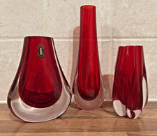 Whitefriars Ruby Red Glass