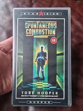 Spontaneous Combustion VHS (TOBE HOOPER director of Texas Chainsaw Massacre) 