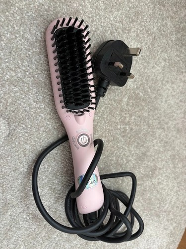 Landot hair straightener brush - hair,