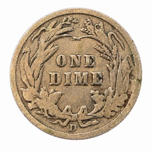 1912 barber silver dime usa - barber,