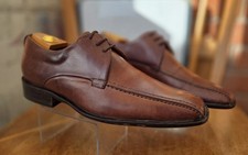 Retro Charles Mens Full Leather Derby Shoes Size UK5 EU39 Goodyear Welted