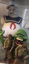 NECA Ghostbusters Stay Puft Marshmallow Man Figure 15”,neca slimer ,4 figures.