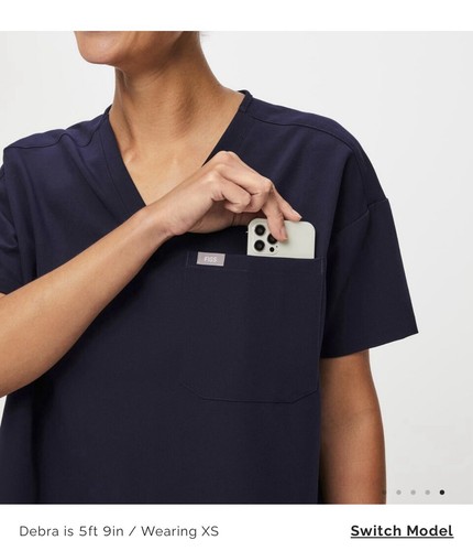 Figs scrubs women top medium - scrubs,