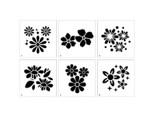 Flower Stencils Part 7 -