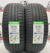 2 X 215 55 17 GOODRIDE 215/55R17 98W XL BRAND NEW TYRES C B RATED TYRES