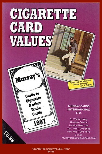 Murray cigarette card - murray's, "cigarette