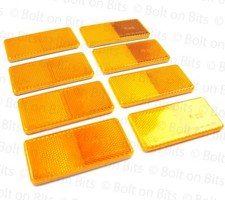 8 Hella Amber Reflex Reflector for Transit/Trailer/Tipper/Recovery/Skip Wagon