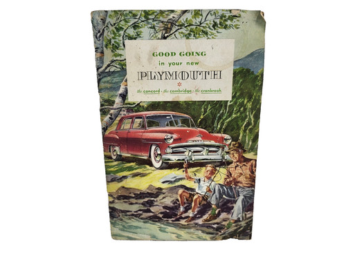1951 plymouth owner - manual, /