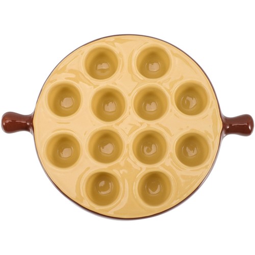 Escargot baking dish baked - escargot,