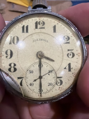 Illinois pocket watch - illinois,