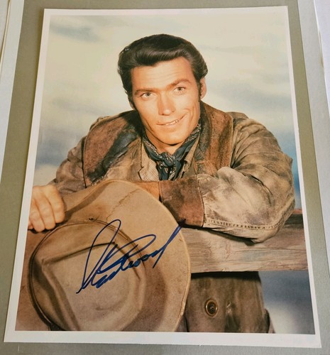 Clint eastwood autographed - ,