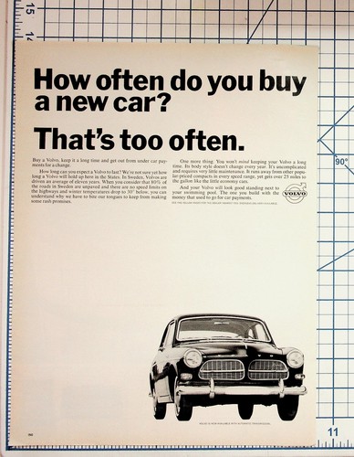 Vintage 1960s volvo - 1960s, car