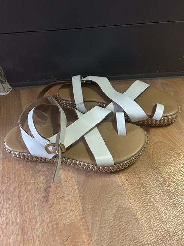River island white leather - island,
