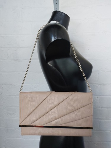 Primark beige clutch - primark, shoulder
