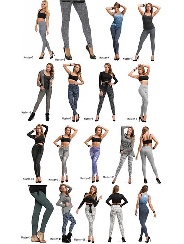 Ladies long leggings - long,