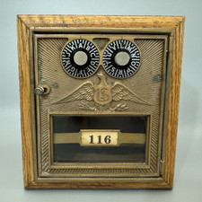 Vintage Post Office Lock Box