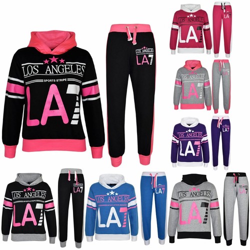 Kids la7 tracksuit two colour - tracksuit,