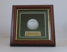 Golf Ball. Display / Presentation Case. " Hole In One "