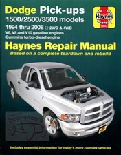 DODGE TRUCK SHOP MANUAL