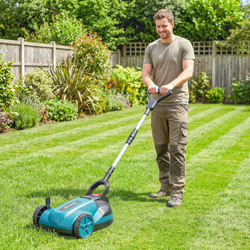 Cordless lawnmower 18v 4ah - cordless,