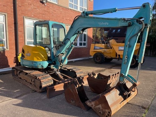 Kubota u40 excavator digger - u40-3,