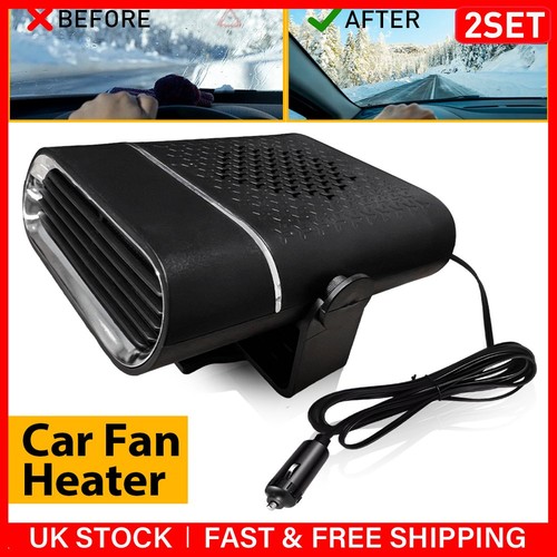 150w car heater - 2x, fan