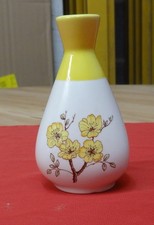 Ceramic Pepper Shaker with 9 holes. Flower pattern no Maker's name