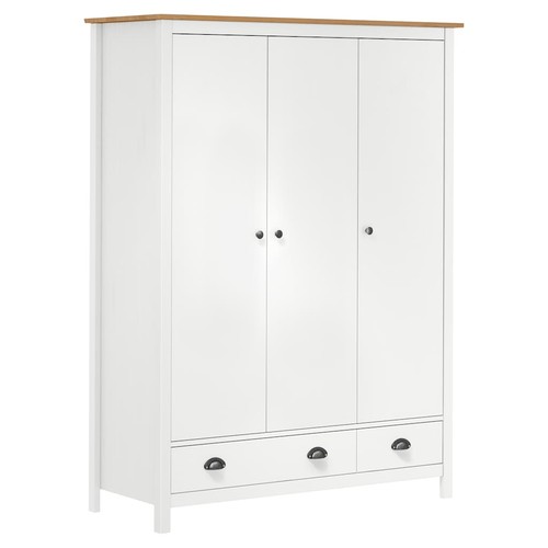 Solid wood pine door - solid, 2-door