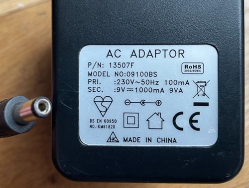 1000ma linear power - 9v, 1a