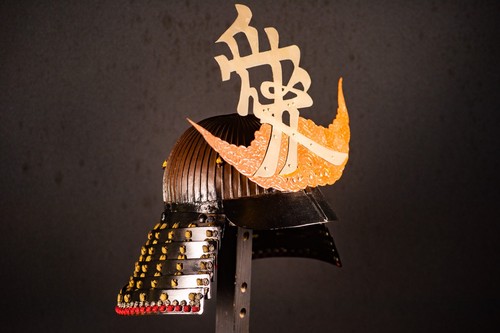 Samurai helmet iron - , kabuto