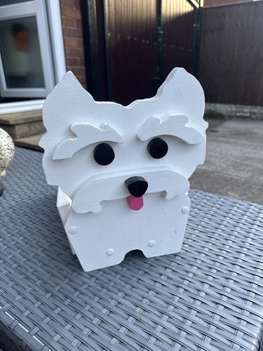Westie dog planter - planter,