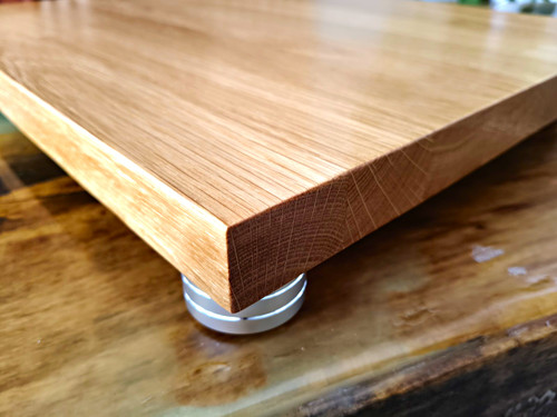 Hand made oak hifi turntable - hand,
