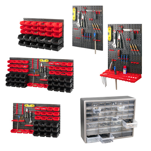 Wall mounted tool storage - mounted,