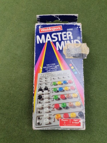Vintage mini mastermind game - vintage,