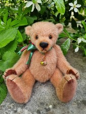 Ooak jointed mohair bear - ooak,